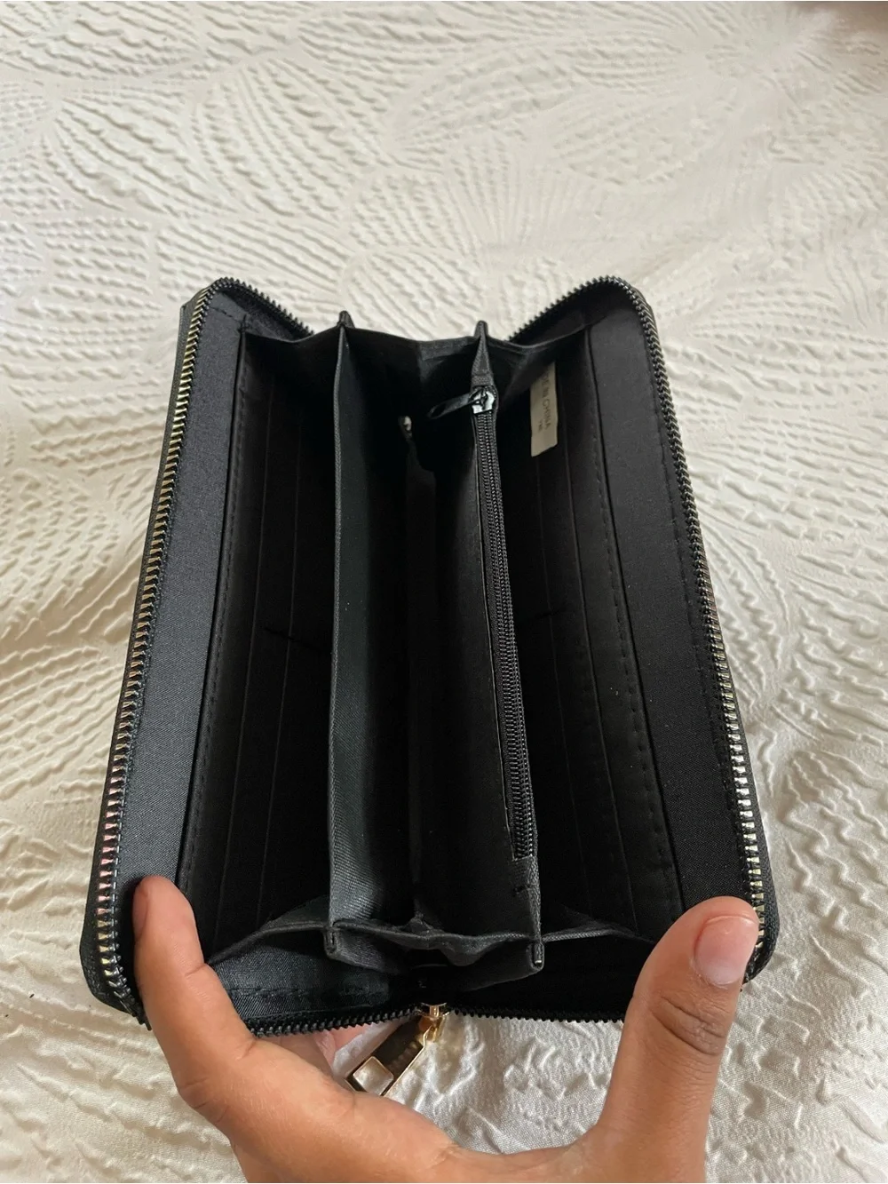Black & White Polka Dot Wallet